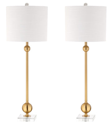 Hollis 34" Metal LED Table Lamp - JONATHAN Y